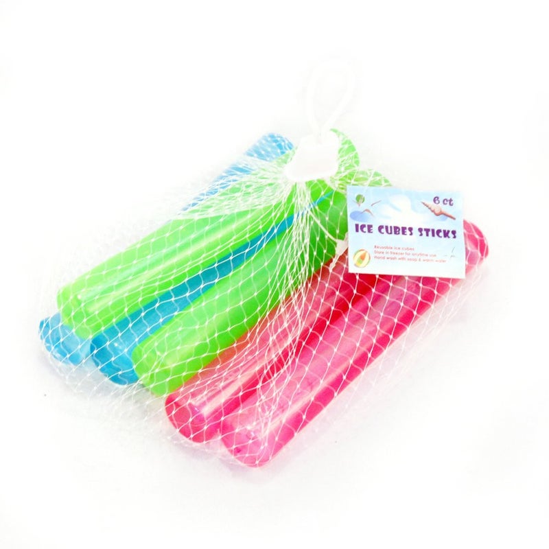 ODS Reusable Ice Cube Sticks Freezable Water Bottle Cooling Rods (6) - Image 1